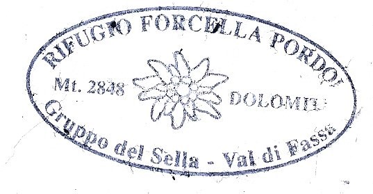 Stempel Rifugio Forcella Pordoi
