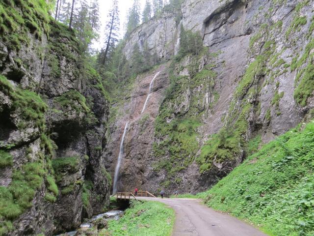 einst sicher eine schöne Schlucht, ist sie heute leider gründlich verbaut