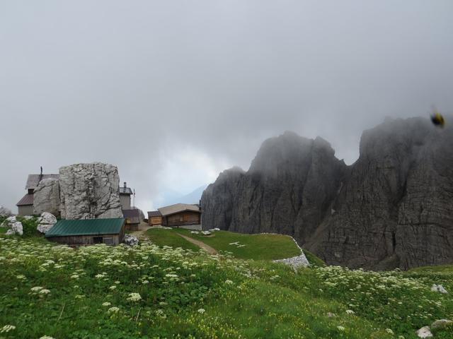 Blick zurück zum Rifugio Coldai