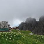 Blick zurück zum Rifugio Coldai