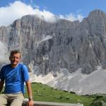 wir sind wieder beim Rifugio Tissi