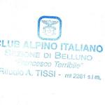 Stempel Rifugio Tissi