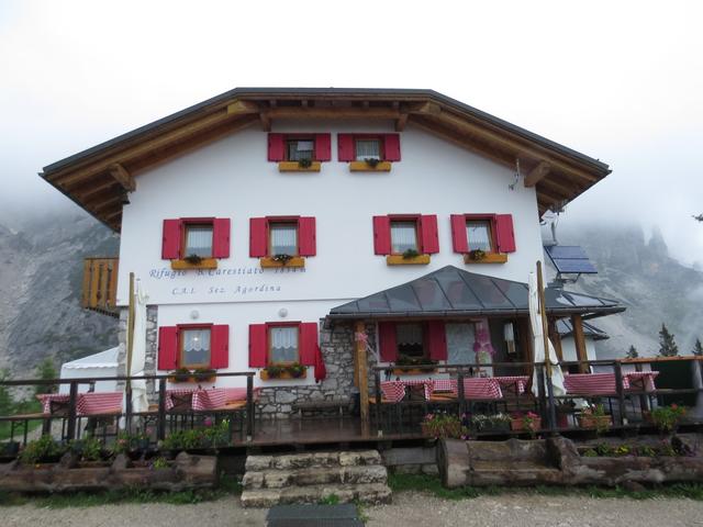 wir haben den Rifugio Bruto Carestiato 1834 m.ü.M. erreicht