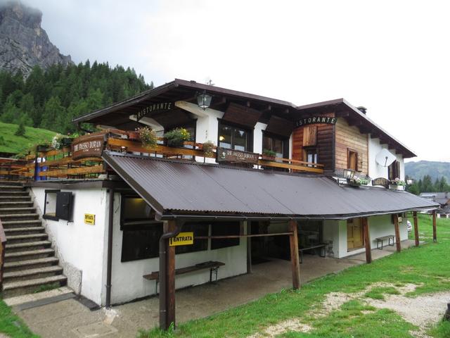 der Rifugio Tomé auf dem Passo Duran