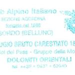 Stempel Rifugio Bruto Carestiato