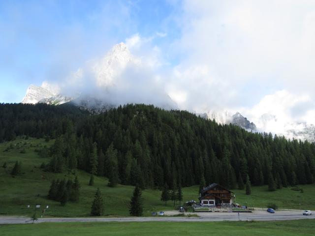 Blick zurück zum Passo Duran