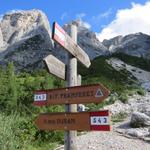 beim Rifugio Somariva al Pramperet wollen wir eine Mittagspause einlegen