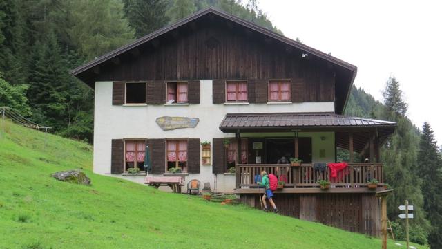 wir haben den Rifugio Bianchet 1250 m.ü.M. erreicht