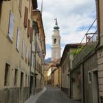 die malerische Altstadt von Belluno mit der Basilica Minore di S. Martino