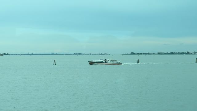 wir haben das Meer und Venedig erreicht