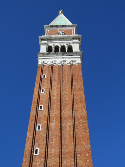 der Campanile di San Marco ist das höchste Gebäude Venedigs