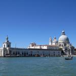 auf der Fahrt zu der barocken Basilica Santa Maria della Salute