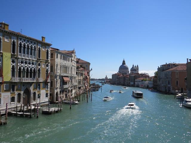 Blick auf den Canale Grande und Basilica Santa Maria della Salute