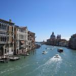 Blick auf den Canale Grande und Basilica Santa Maria della Salute