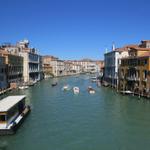 Blick vom Ponte del Accademia auf den Canale Grande