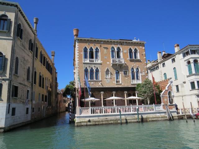 Fahrt auf dem Canale Grande