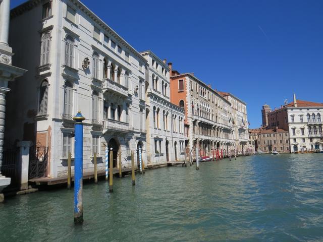 Fahrt auf dem Canale Grande