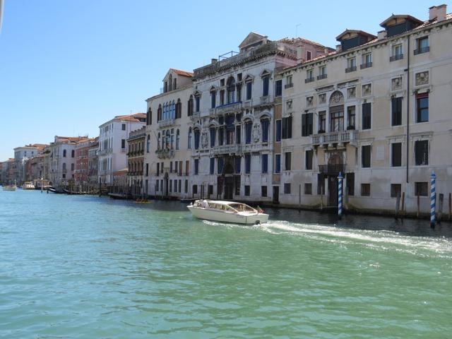 Fahrt auf dem Canale Grande