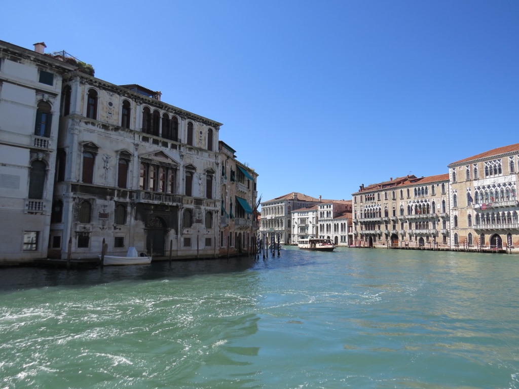 Fahrt auf dem Canale Grande