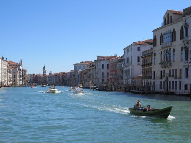 Fahrt auf dem Canale Grande