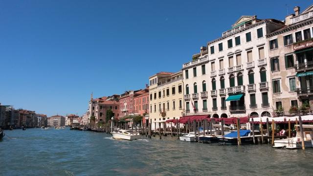 Fahrt auf dem Canale Grande