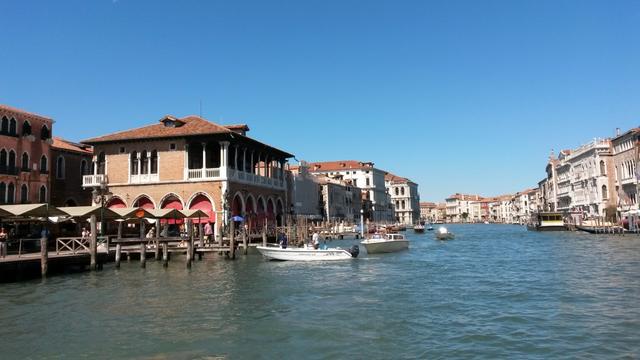 Fahrt auf dem Canale Grande