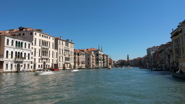 Fahrt auf dem Canale Grande