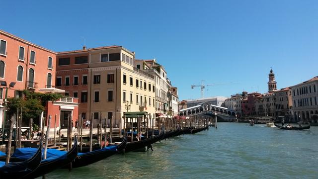 Fahrt auf dem Canale Grande