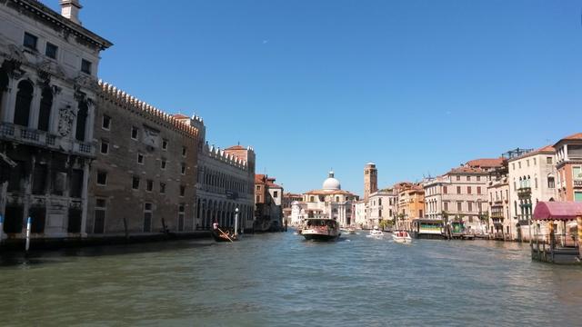 Fahrt auf dem Canale Grande