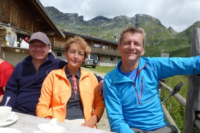 Bernd, Petra und Franco