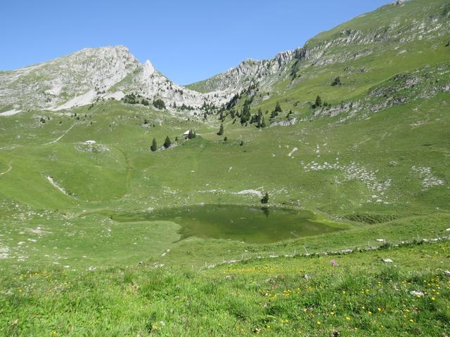 kurzer Abstecher zu Punkt 1667 m.ü.M. mit Blick auf den Hinterer Walopsee