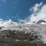 es ist schon ein bisschenbedrückend wie sich die Gletscher zurückziehen