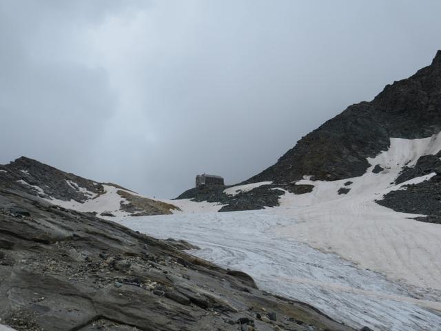 Blick zurück zur Britanniahütte