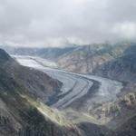 Blick auf den Aletschgletscher, den haben wir auch schon besucht