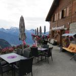 bei der Bergstation der Seilbahn auf Belalp