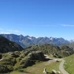 schöne Aussicht von der Staumauer aus gesehen