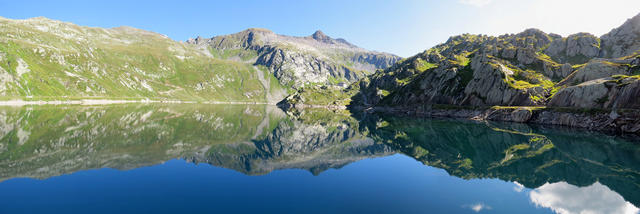 sehr schönes Breitbildfoto vom Lago della Sella