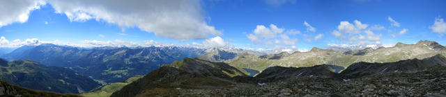 traumhaft schönes Breitbildfoto mit Blick ins Tessin