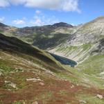 bei der Baracca Posmeda 2522 m.ü.M. sind wir rechts abgebogen Richtung Lago della Sella