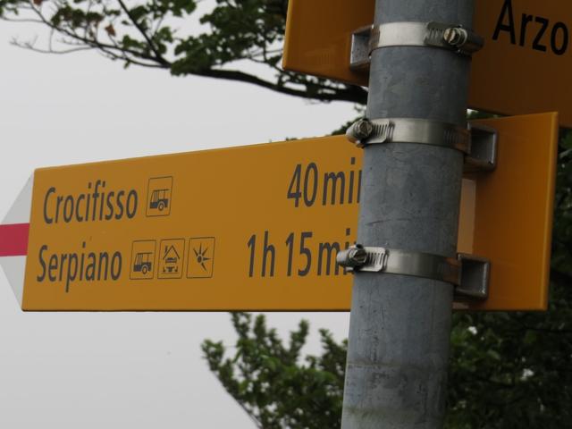 weiter geht unsere Wanderung nach Crocifisso