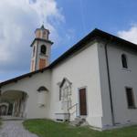 wir haben die schöne Kirche San Silvestro kurz vor Meride erreicht 606 m.ü.M.