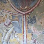 die noch erhaltene Fresken sind sehr schön