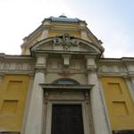 danach besuchten wir die Kirche Santa Croce auch in Riva San Vitale
