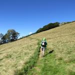 heute werden wir um den Monte Gambarogno wandern, mit "Gipfelbesteigung"