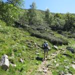 weiter geht unsere Wanderung über Cugnoli della Muda