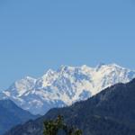 das Monte Rosa herangezoomt