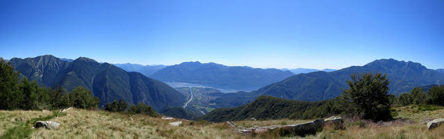 sehr schönes Breitbildfoto mit Blick Richtung Lago Maggiore