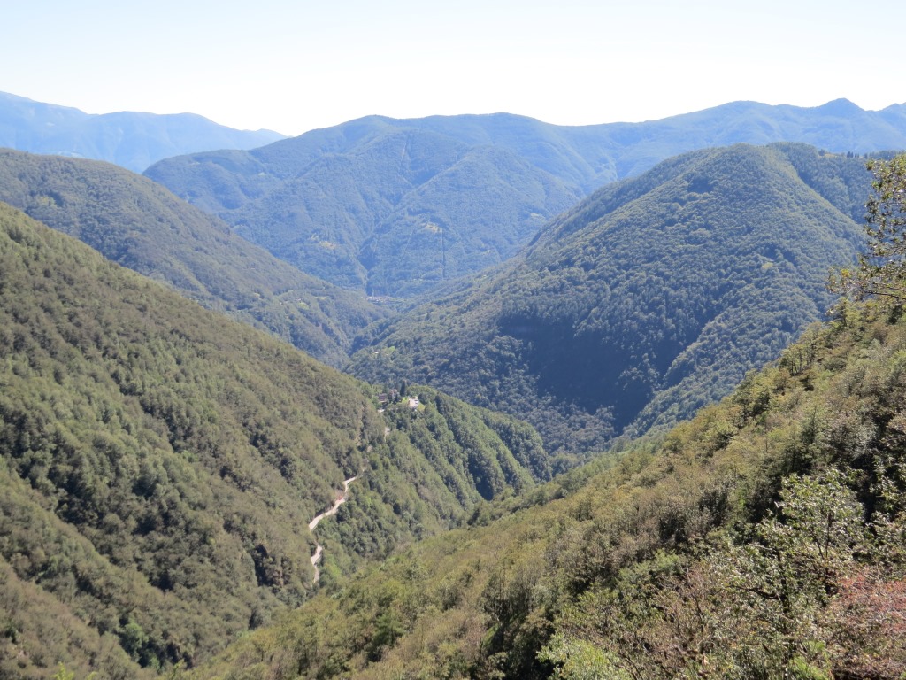 Blick ins Onsernone Tal. Einfach schön