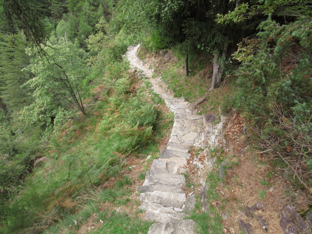 dieses Teilstück bis nach Monte di Comino ist wirklich sehr schön