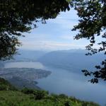 was für eine schöne Aussicht! Blick auf den Lago Maggiore, Ascona und Locarno